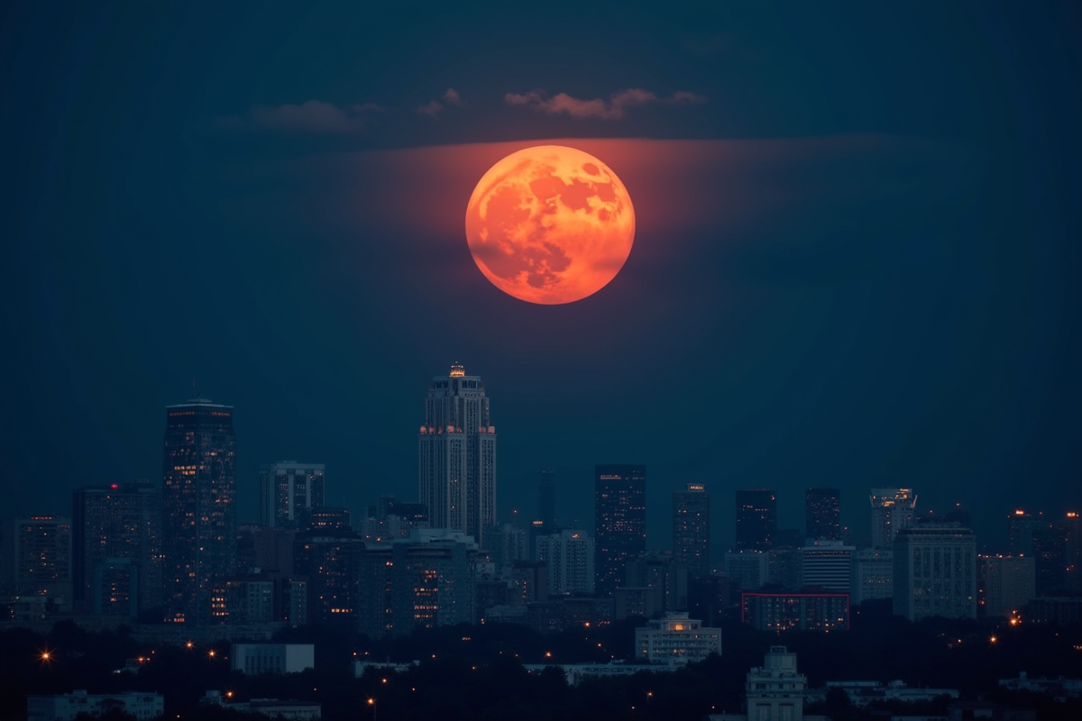 lune rouge