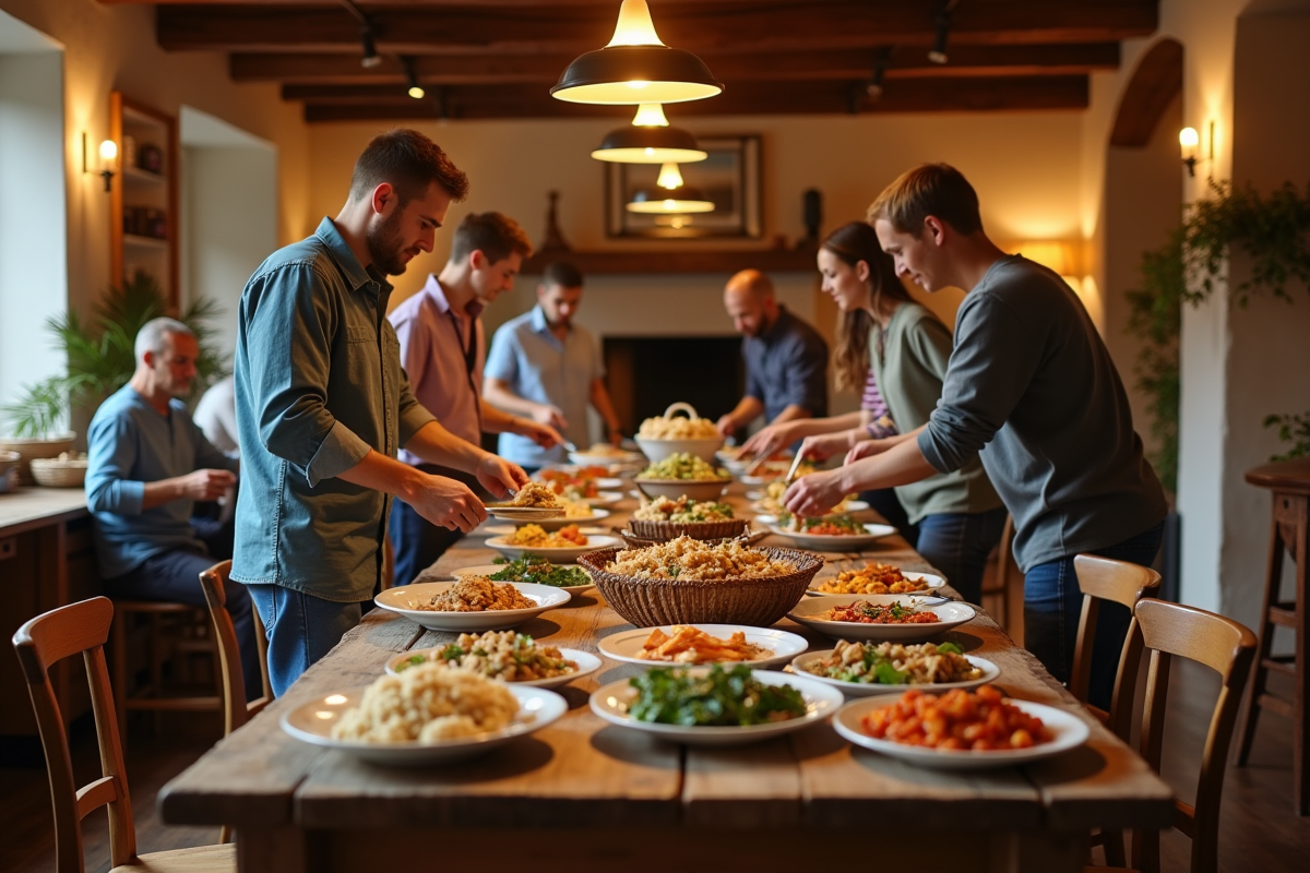 repas partagé