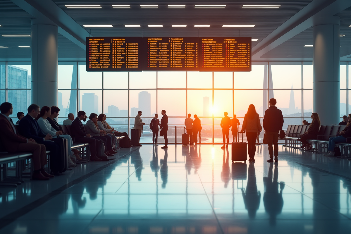 aéroport anticipé
