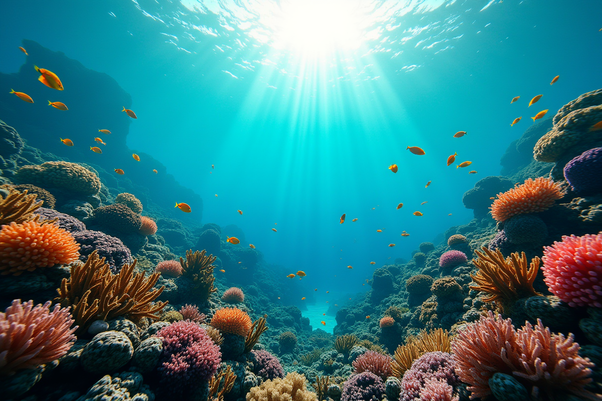 Température actuelle de l’eau sur la Grande Barrière de corail